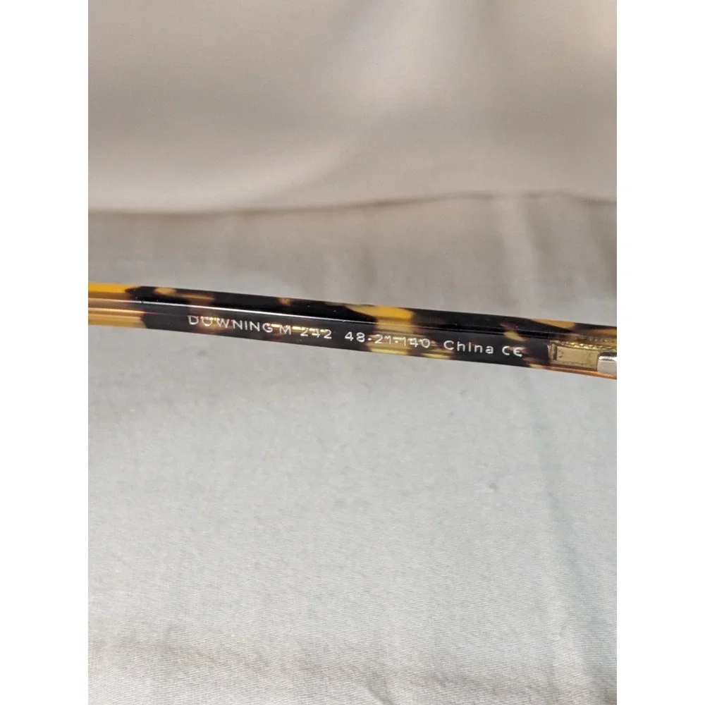 Warby Parker Downing Eyeglasses Mens Tortoise Round M 242 48-21-140